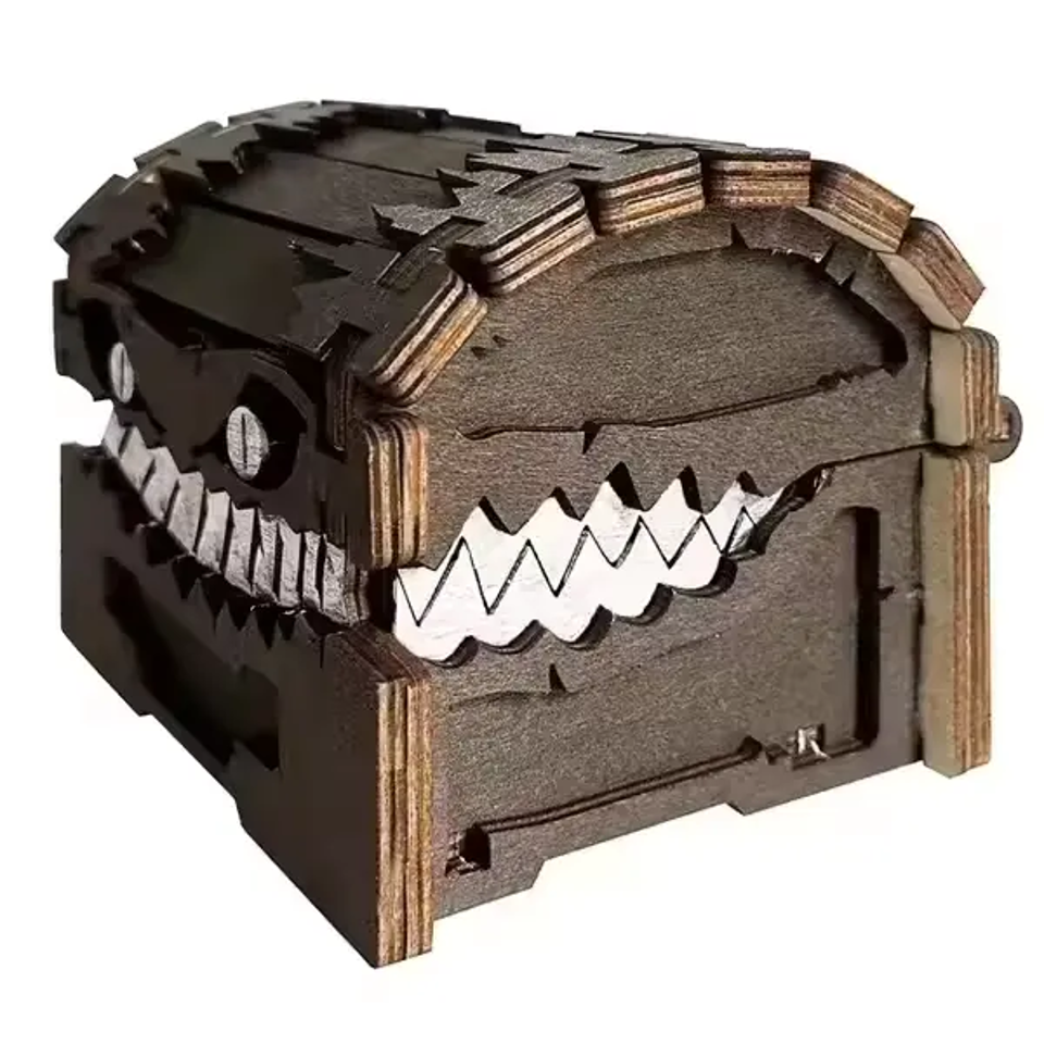 Tabletop Dominion Limited - Mimic's Trove | Wooden Dice Box