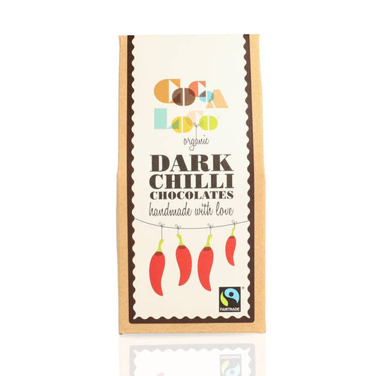 Cocoa Loco - Dark Chocolate & Cinnamon Chillies – 100g