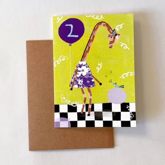 Lisa Stickley Studio - Birthday Card, AGE 2