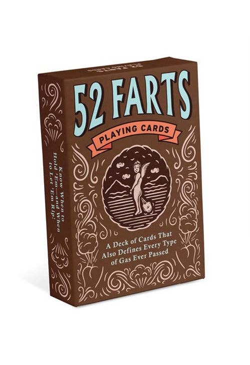 Knock Knock UK - Knock Knock 52 Farts Playing Cards Deck