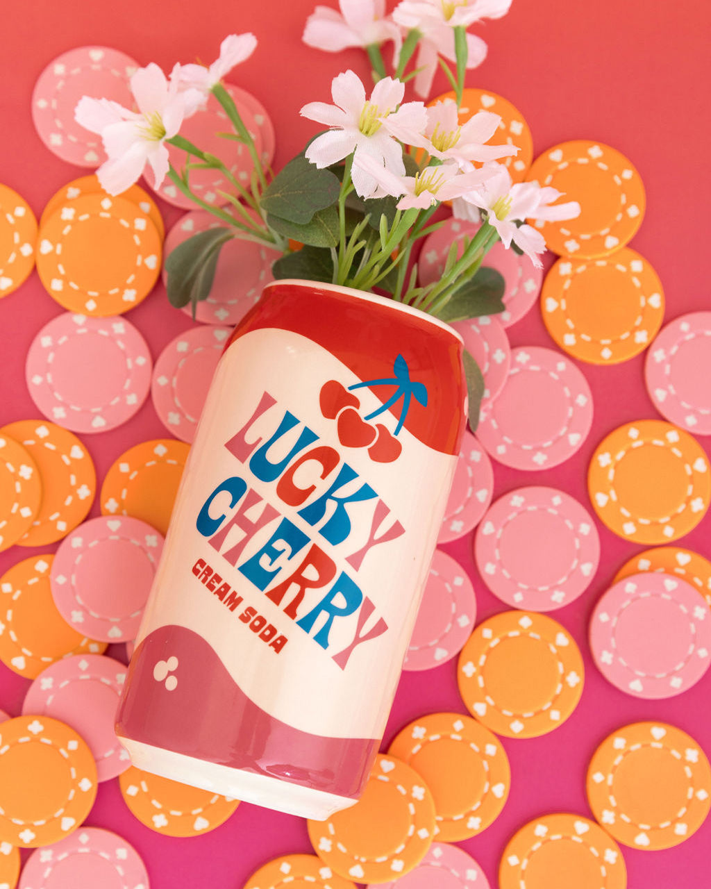 Ban.do - Vase, Lucky Cherry Cream Soda