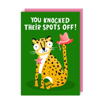 Lucy Maggie Designs - Spots Off Congratulations Card