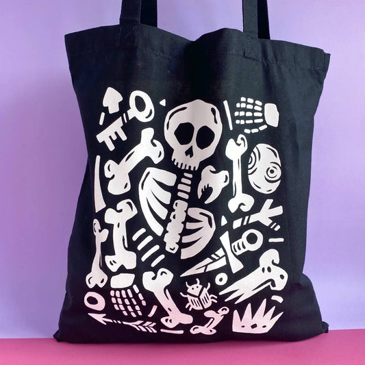 Stacey McEvoy Caunt - Skeleton Tote Bag