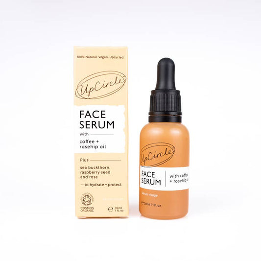 UpCircle Beauty UK - Collagen Boosting Organic Face Serum with Coffee + Rosehip