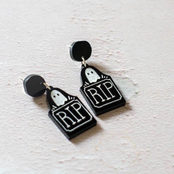 Finest Imaginary - Grave Stone Earrings