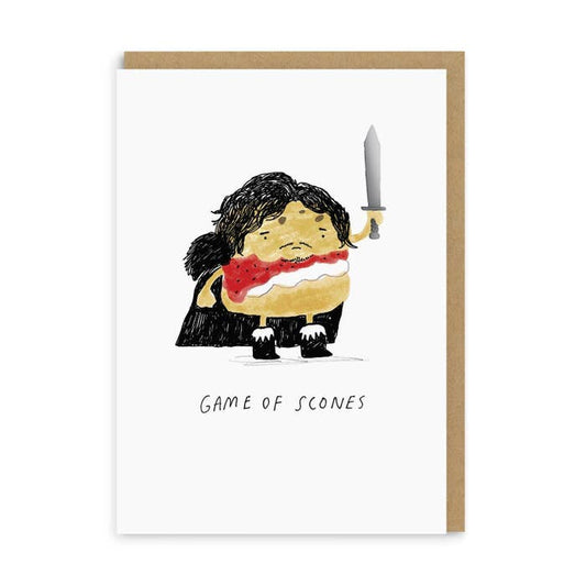 Ohh Deer UK + EU - Game Of Scones Greeting Card