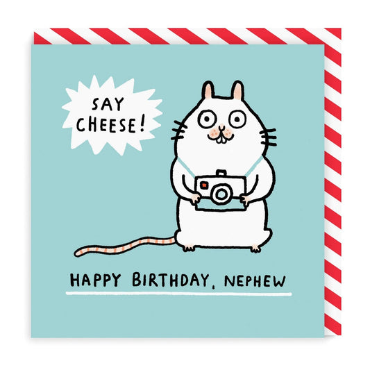 Ohh Deer UK + EU - Mouse Nephew Gemma Correll Greeting Card