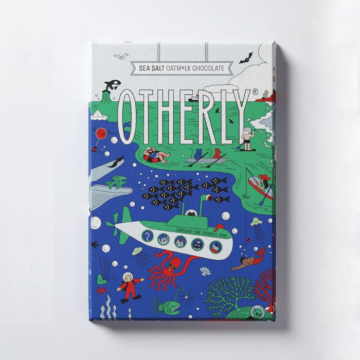 OTHERLY: OATM*LK CHOCOLATE - Sea Salt // 130G// OATM*LK CHOCOLATE BAR