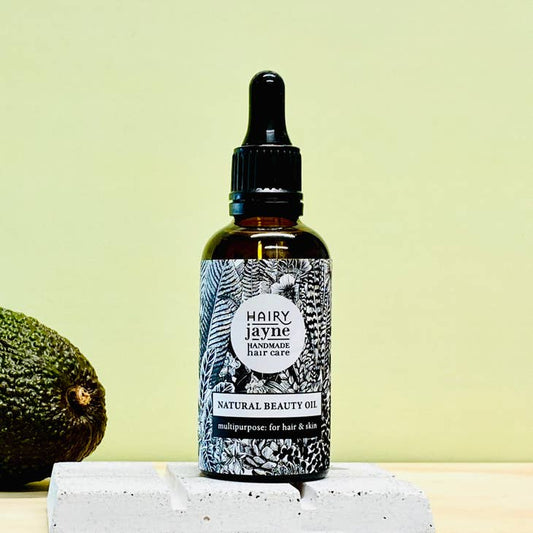 Hairy Jayne - Natural beauty oil, fragrance free hair oil, facial oil