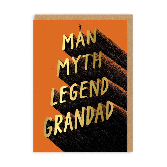 Ohh Deer UK + EU - Legend Grandad Greeting Card