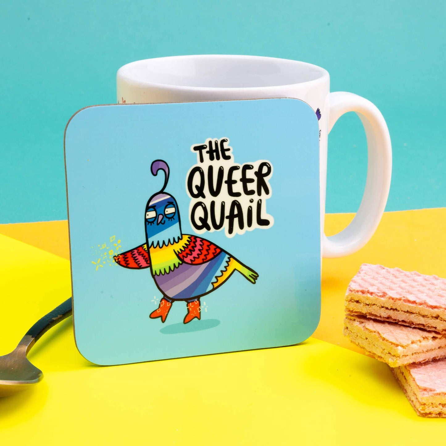 Katie Abey - Queer Quail Coaster