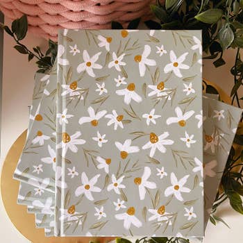 Just Smile Designs - Daisy Hardback Notebook