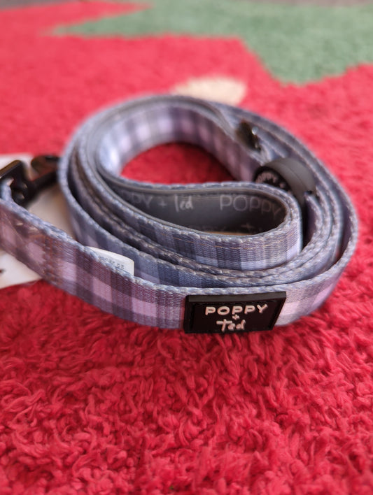 Poppy+Ted grey gingham lead