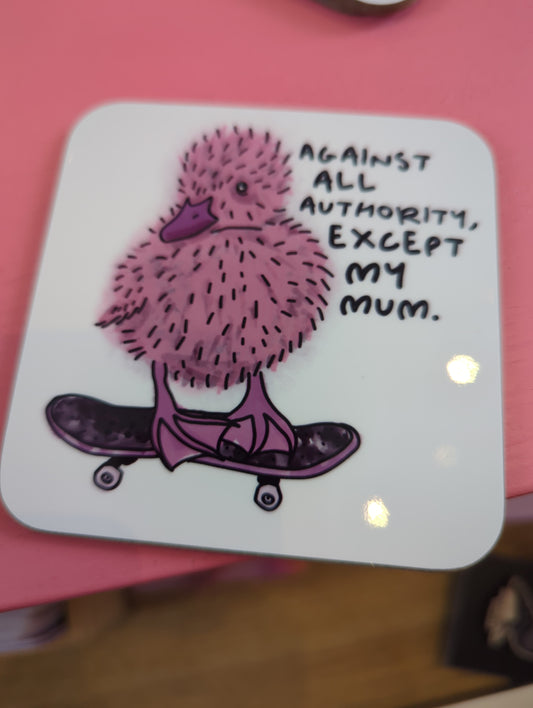 Daze made chick coaster