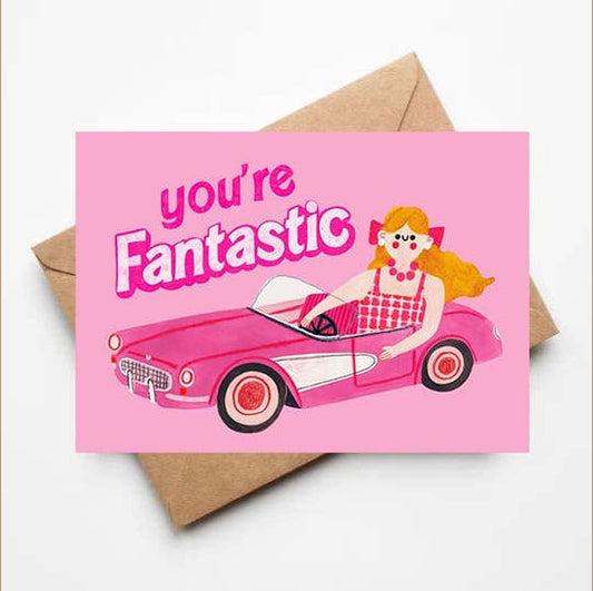 YOU'RE FANTASTIC card