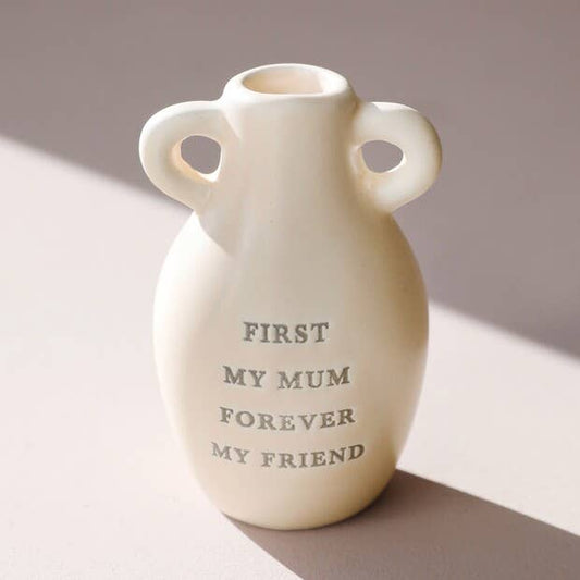 Lisa Angel - Small Ceramic Mum Bud Vase, H8.3cm