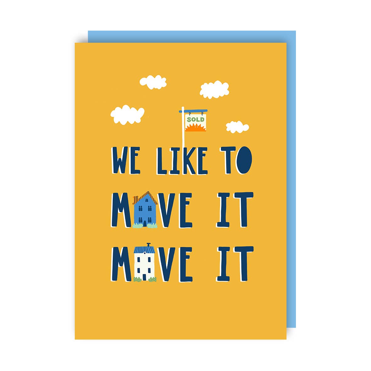 Sunshine Llama - Move It New Home Card: Plastic free