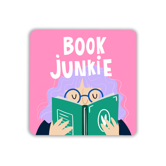 Sunshine Llama - Book Junkie Coaster