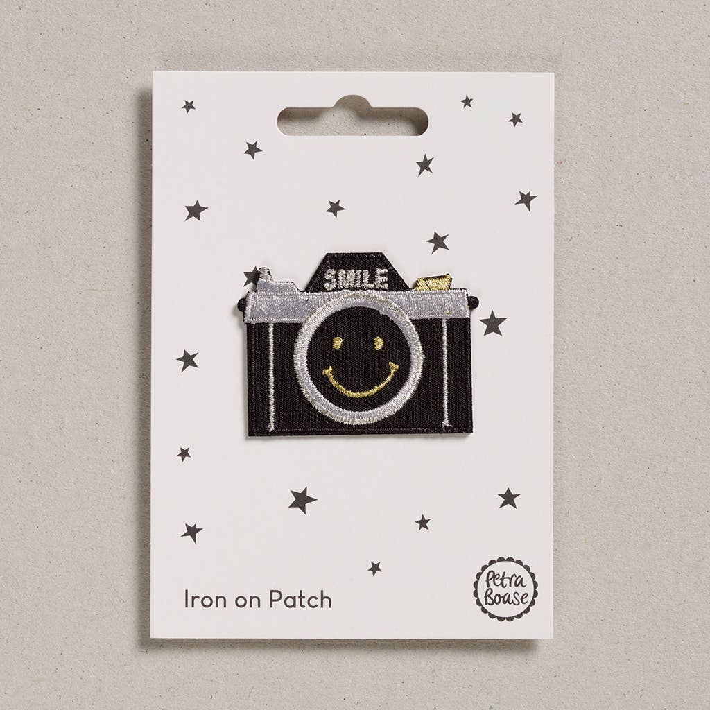 Petra Boase Ltd - Iron on Patch - Camera