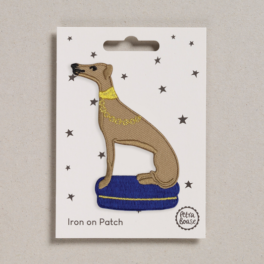 Petra Boase Ltd - Iron on Patch - Whippet