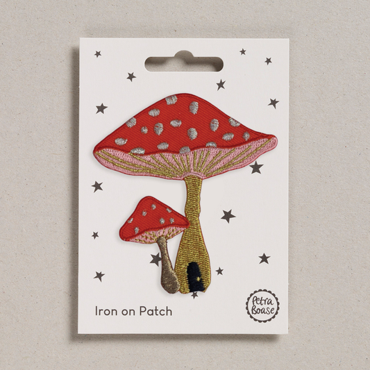 Petra Boase Ltd - Iron on Patch - Toadstools