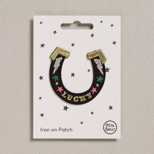 Petra Boase Ltd - Iron on Patch - Horse Shoe