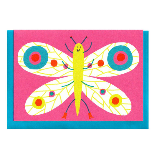 The Printed Peanut - Happy Butterfly Card